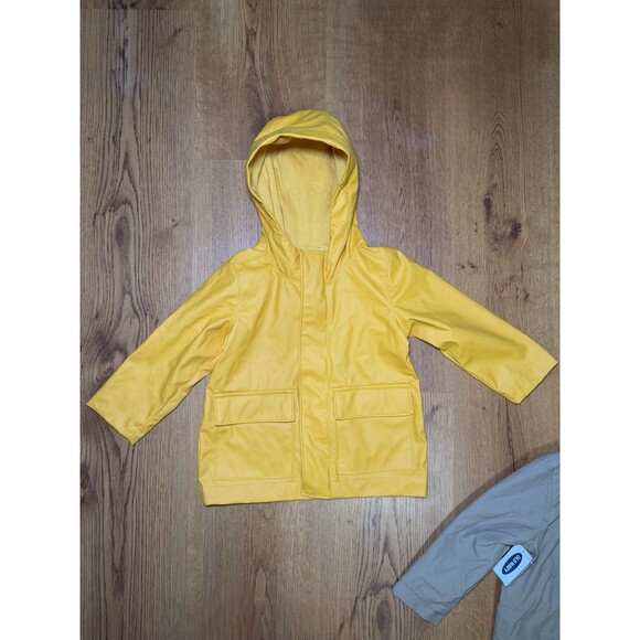 Old Navy 18-24m Rain Coat & Utility Jacket Toddler Baby Bundle NWT - Picture 7 of 13